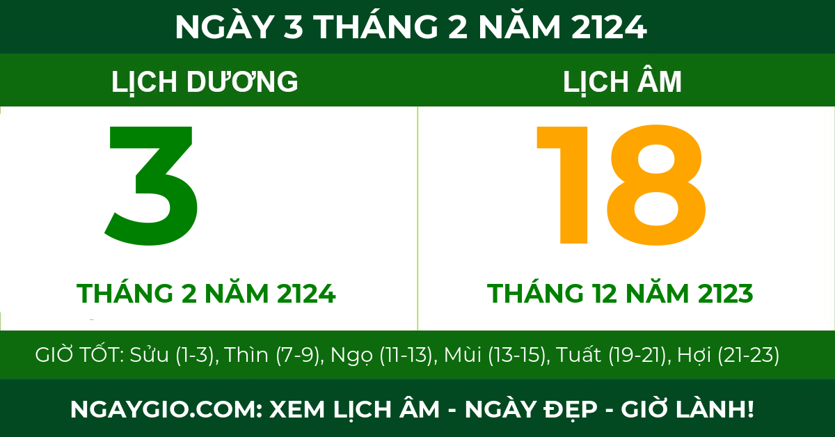 lịch âm ngày 3 tháng 2 năm 2124